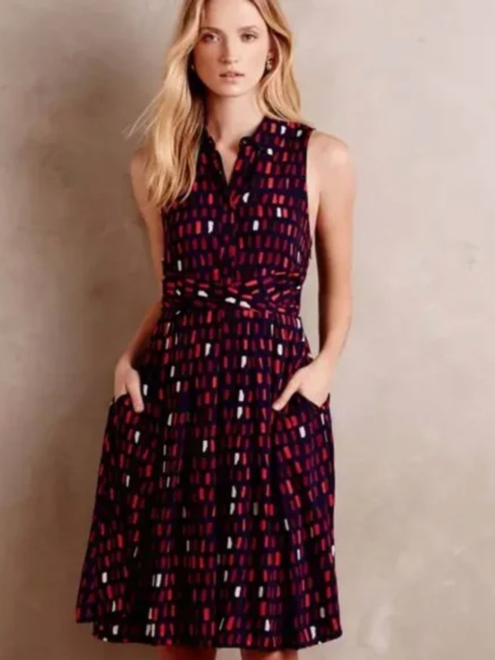 Anthropologie 11.1 Tylho Brynn Shirtdress Size M